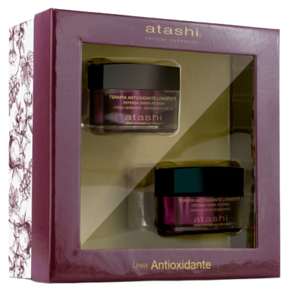 Atashi Antioxidant Day Ritual Box SPF 15 50 ml + Anti-Aging Cream 50 ml