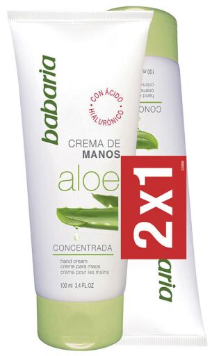 Babaria Aloe Vera Hand Cream 2 x 100 ml