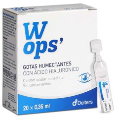 Wops' Moisturizing Drops 20 Single Doses