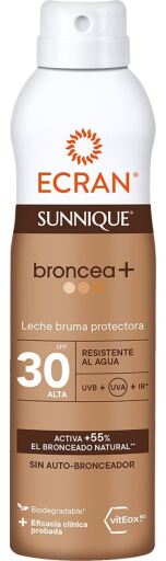 Ecran Sunnique Broncea+ Protective Mist SPF 30 250 ml
