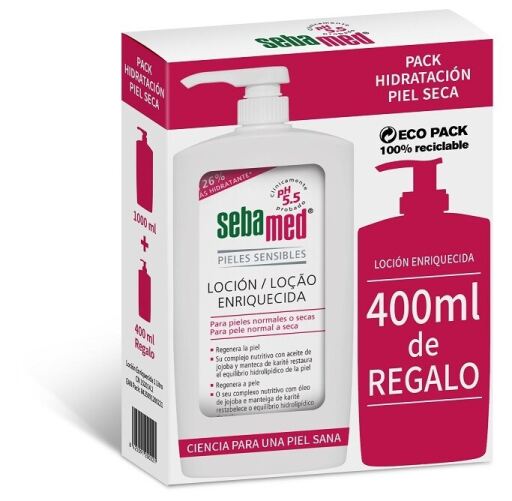 Sebamed Enriched Moisturizing Lotion Pack 2 Pieces