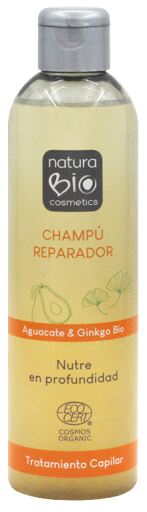 NaturaBIO Cosmetics Avocado & Ginkgo Organic Repair Shampoo 250 ml