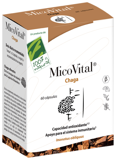 MicoVital&reg; Chaga 60 Capsules