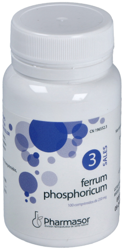 Pharmasor Salt 3. Ferrum Phosphoricum 100 Tablets