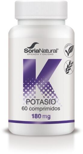 Soria Natural Potassium Sustained Release 60 Capsules