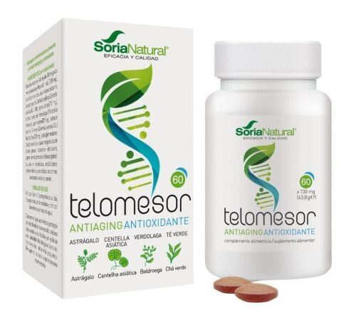 Soria Natural Telomesor 60 Capsules