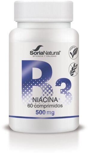 Vitamin B3 Niacin Sustained Release 60 Capsules