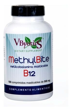 Vbyotics Methylbite metalcobalamin B12 180 Tablets