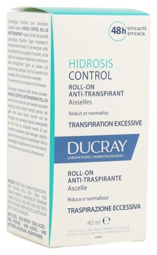 Ducray Hydrosis Control Roll-On Antiperspirant 40 ml
