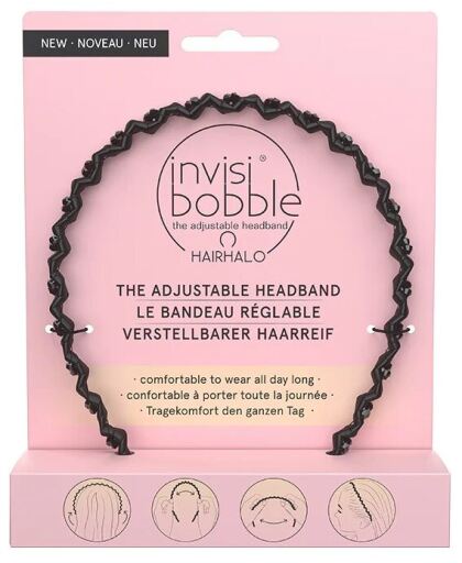 Invisibobble Hairhalo Dark Sparkle Headband