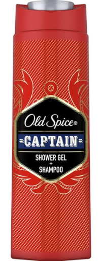 Captain Shower Gel 3 in 1 400 ml