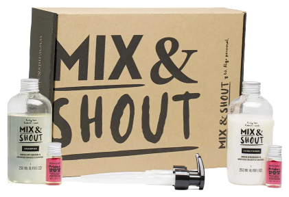 Mix & Shout Balancing Curly Routine 4 Pieces