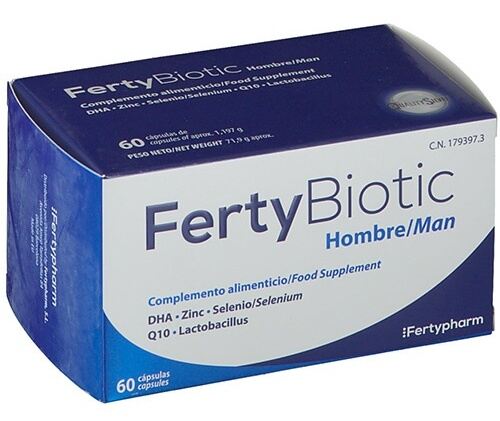 Fertypharm FertyBiotic Man 60 Capsules