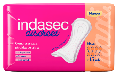 Indasec Discreet Indabox Maxi 15 Units