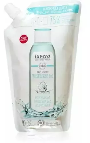 Lavera Basis Sensitiv 2-in-1 Shower Gel Refill 500 ml