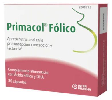 Interpharma Primacol Folic 30 Capsules