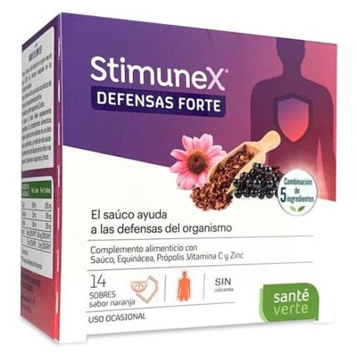 Sant&eacute; Verte Stimunex Forte Defenses 14 Sachets