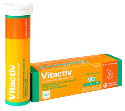 Teva Vitactiv Effervescent Tablets