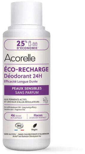 Acorelle Sensitive Skin Roll On Deodorant Refill 100 ml
