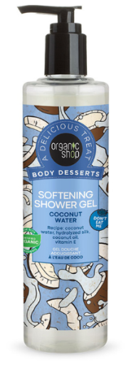 Organic Shop Coconut Water Softening Shower Gel 280 ml