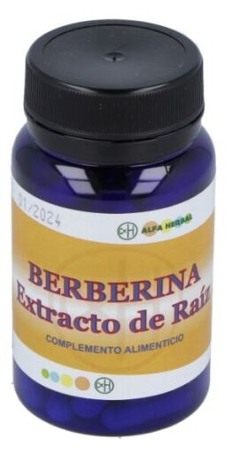 Alfa Herbal Berberine Root Extract 60 Capsules