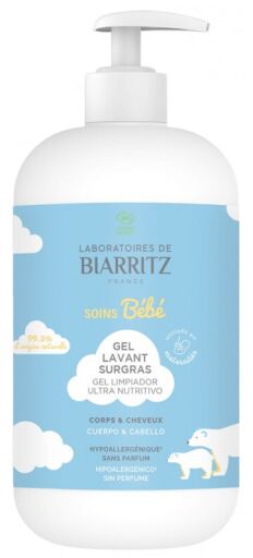 Laboratoires de Biarritz Baby Cleansing Gel 500 ml