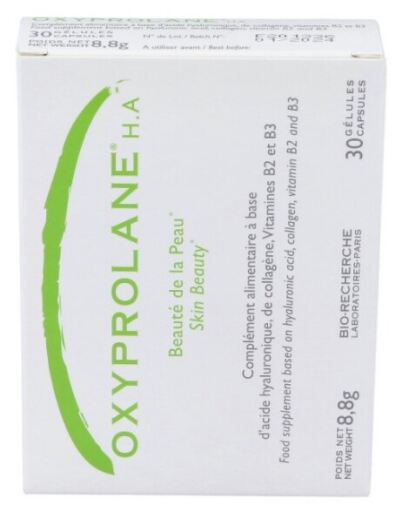 Bio-Recherche Oxyprolane HA Hyaluronic Acid 30 Capsules