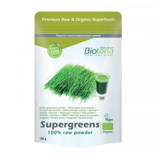 Biotona Supergreens Raw 150 gr