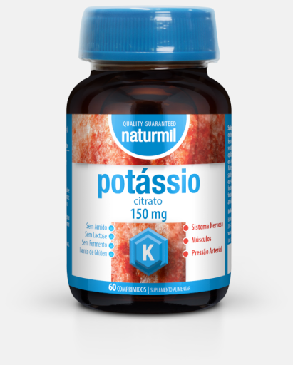 Naturmil Potassium Citrate 150 mg 60 Tablets