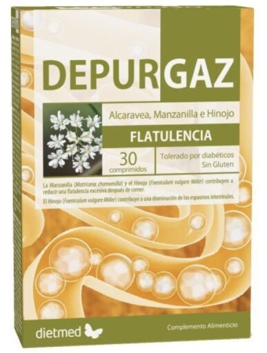 Dietmed Depurgaz 30 Tablets