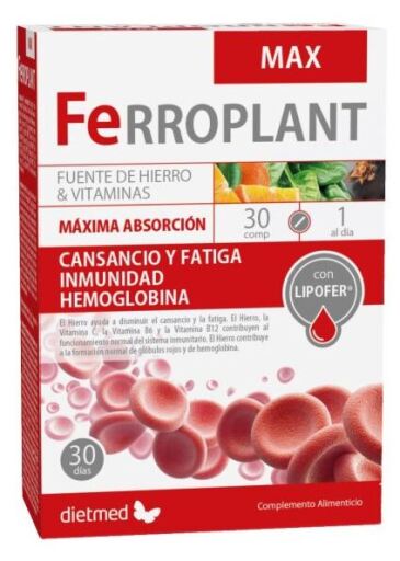 Dietmed Ferroplant Max 30 Tablets