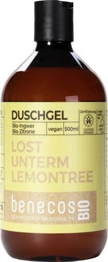 Benecos Bio Ginger and Lemon Bath Gel