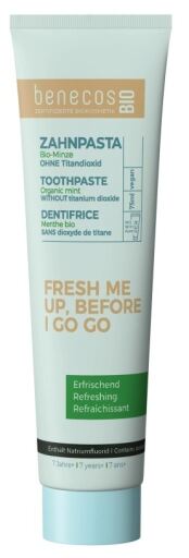Benecos Bio Mint Toothpaste with Thermal Water and Fluoride 75 ml