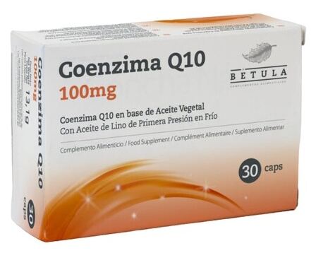 Betula Coenzyme Q10 100 mg 30 Capsules