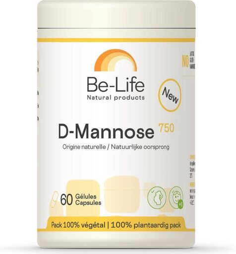 Be-Life D-Mannose 750 60 Capsules