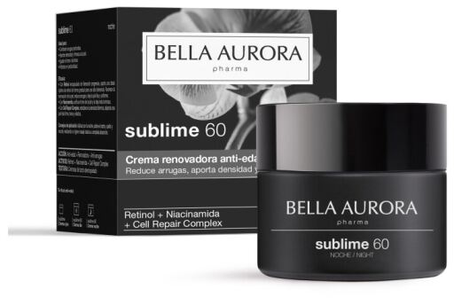 Bella Aurora Sublime 60 Night Renewing Anti-Aging Cream 50 ml