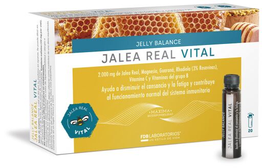 FDB Laboratorios Jelly Balance Vital Royal Jelly 20 Vials