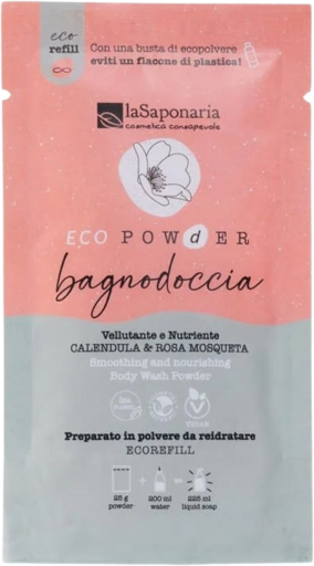 La Saponaria EcoPowder Calendula Powder Shower Gel 25 gr