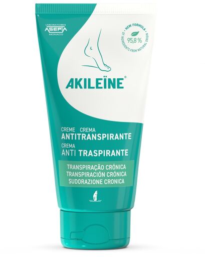 Akile&iuml;ne Antiperspirant Foot Cream 50 ml