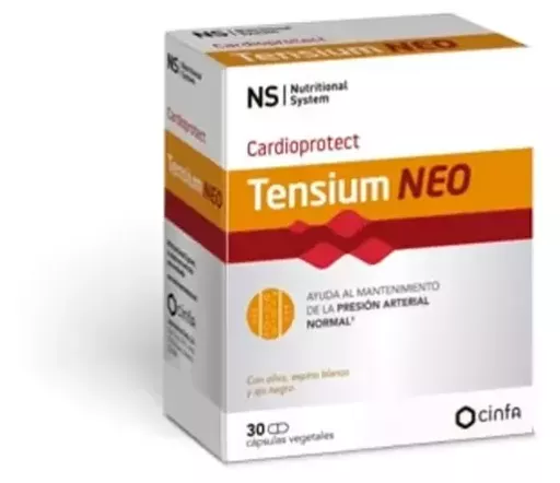Ns Nutritional System Cardioprotect Tensium Neo 30 Capsules