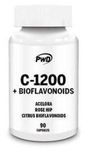 PWD Nutrition C-1200 + Bioflavonoids 90 Capsules