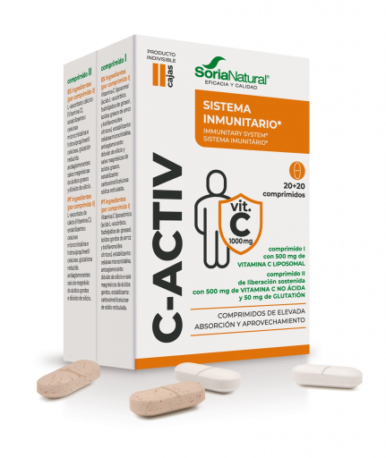 Soria Natural C-Activ 40 Tablets