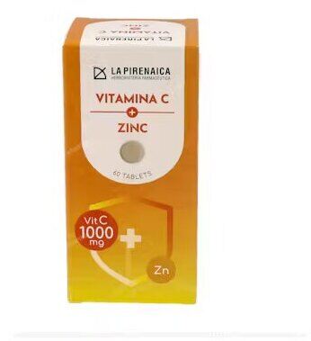 La Pirenaica Vitamin C + Zinc 60 Tablets