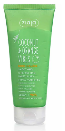 Ziaja Coconut & Orange Vibes Softening and Refreshing Body Mousse 200 ml