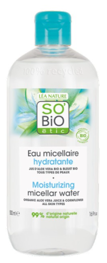 SO'BiO &eacute;tic Aloe Vera Moisturizing Micellar Water 550 ml