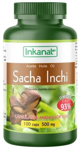Inkanat Sacha Inchi Oil 100 Capsules