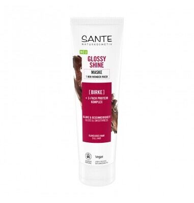 Sante 1 Min Radiant Shine Birch Hair Mask 150 ml
