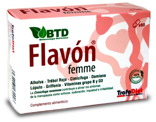 Trofodiet Flavon Femme 60 Capsules