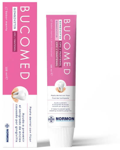 Normon Bucomed Gingivitis Paste Pack 2 x 125 ml