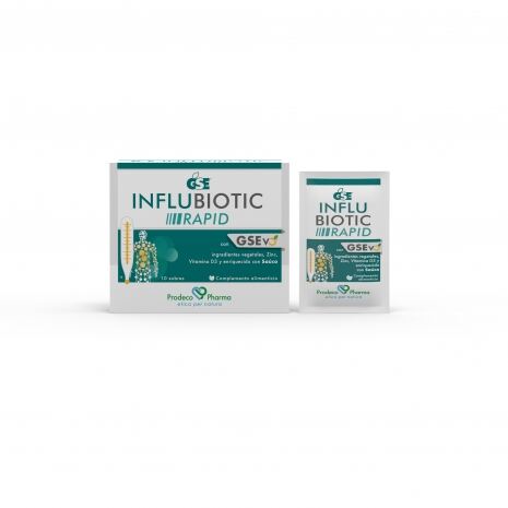 Gse Organic Supplements Influbiotic Rapid 10 Envelopes x 45 gr
